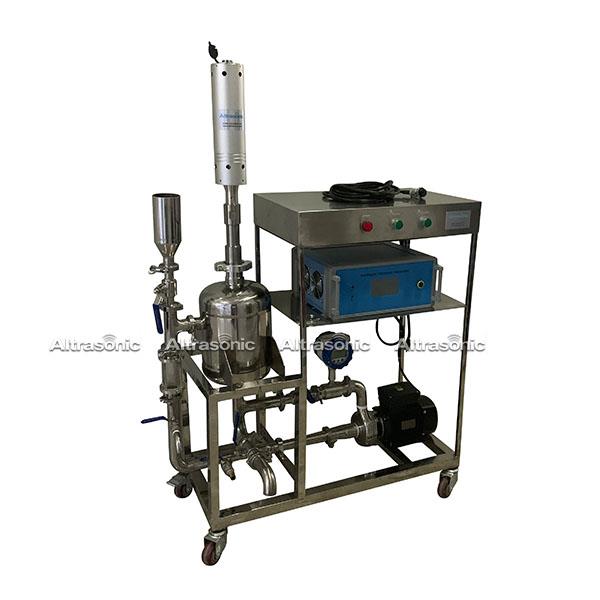 Sonochimie cu ultrasunete de înaltă presiune de 20 KHz pentru producția de nanoparticule