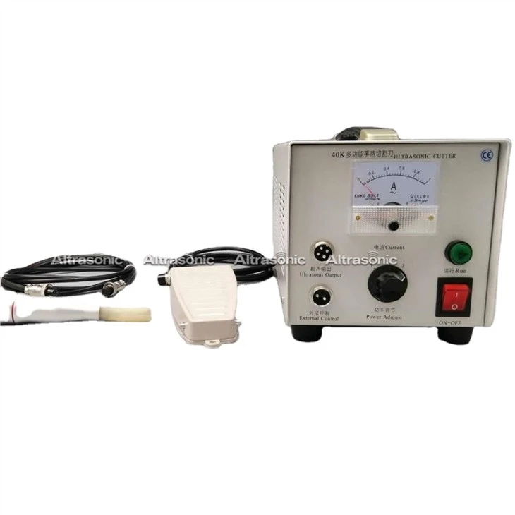 40kHz Handheld Ultrasonic Plastic Cutter Cutting Non-woven Fabric